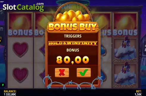 Скрин8. Hen Heist Hold & Win слот
