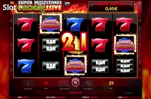 Скрин4. Super Multitimes Progressive HD слот