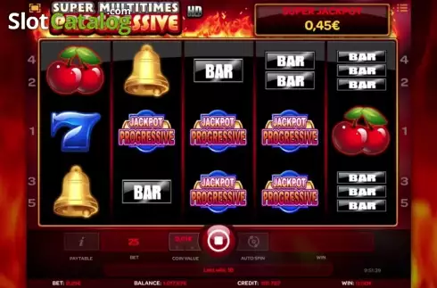 Скрин6. Super Multitimes Progressive HD слот