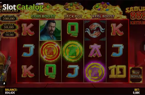 Скрин7. Samurai 888 Katsumi слот