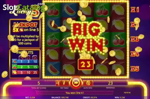 Скрин4. Lucky3 слот