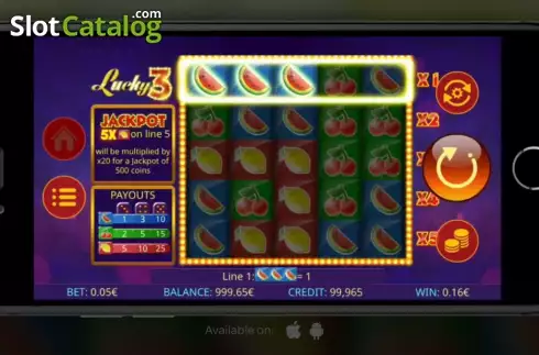 Скрин6. Lucky3 слот