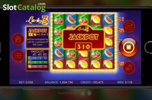 Скрин7. Lucky3 слот