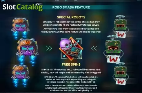 Скрин9. Robo Smash слот