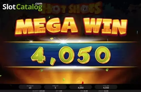 Скрин5. Hot Shots слот