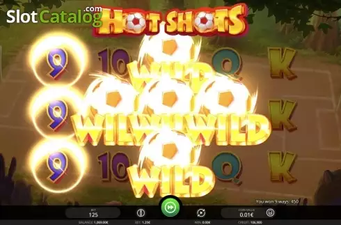 Скрин3. Hot Shots слот