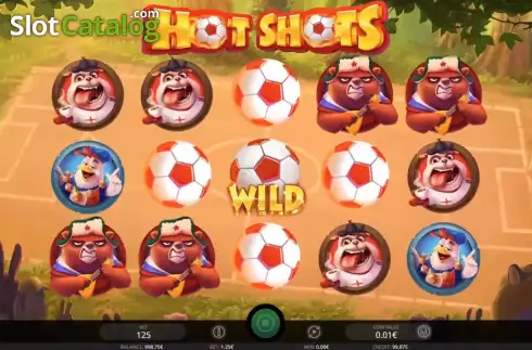Скрин2. Hot Shots слот