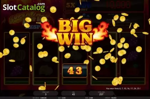 Скрин4. Super Fast Hot Hot Respin слот
