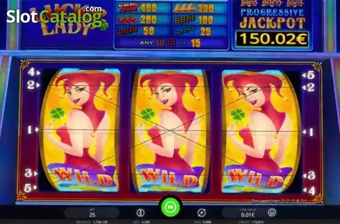 Скрин2. Lucky Lady слот