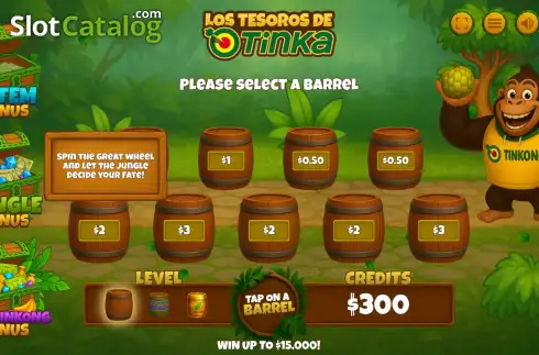 Скрин2. Los Tesoros de Tinka слот