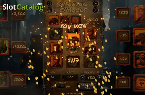 Скрин3. Plaga Zombie слот