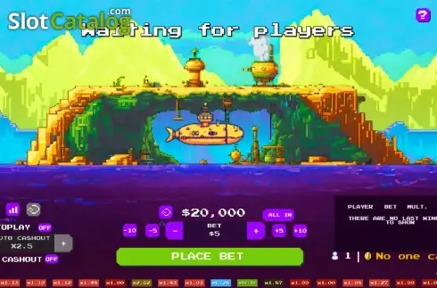 Скрин2. Submarine Crash слот