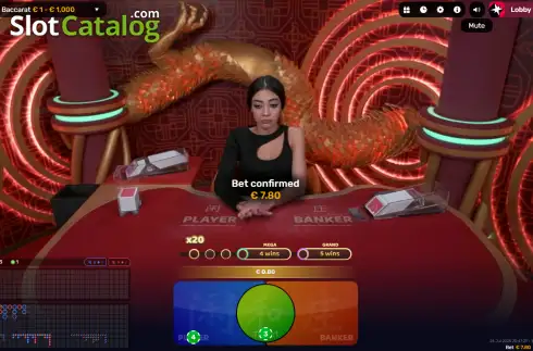 Скрин2. Grand Bonus Baccarat слот