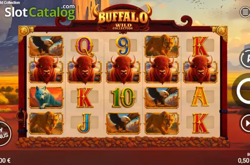 Скрин2. Buffalo Wild Collection слот