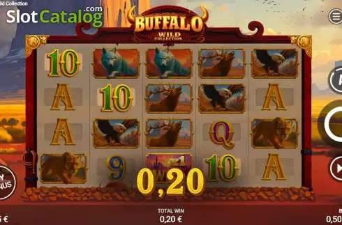 Скрин3. Buffalo Wild Collection слот