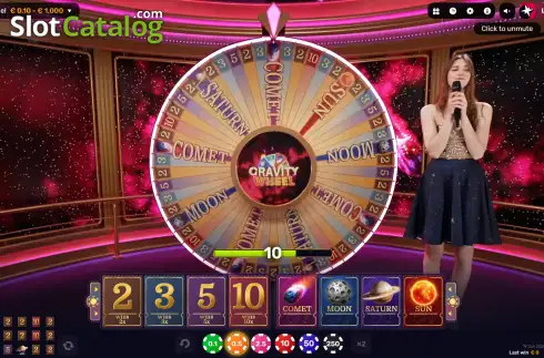 Скрин2. Gravity Wheel (Iconic21) слот