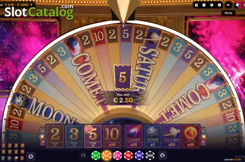 Скрин3. Gravity Wheel (Iconic21) слот