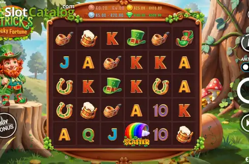 Скрин2. Patrick's Lucky Fortune слот