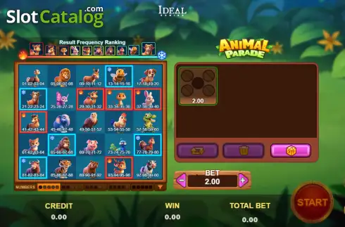 Скрин2. Animal Parade слот