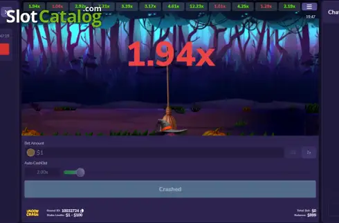 Скрин3. Crash Witch слот