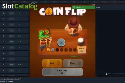 Скрин3. Coin Flip (iMoon) слот
