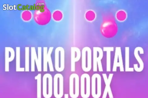 Plinko Portals 100,000x логотип Plinko Portals 100,000x логотип