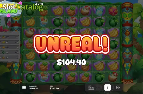 Скрин3. Tropical Island (Incredible Games) слот