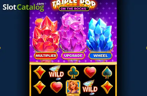 Скрин2. Triple Pop on the Rocks слот