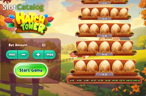 Скрин2. Hatch Tower слот