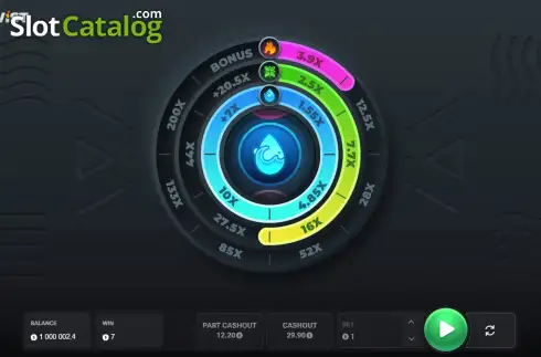 Скрин8. Twist (InOut Games) слот