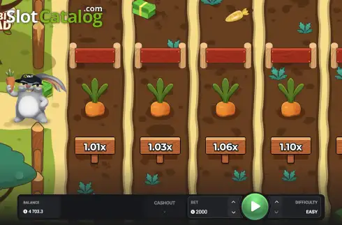 Скрин2. Rabbit Road слот