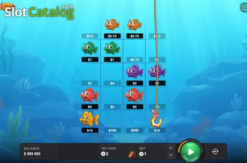Скрин2. Fish Boom слот