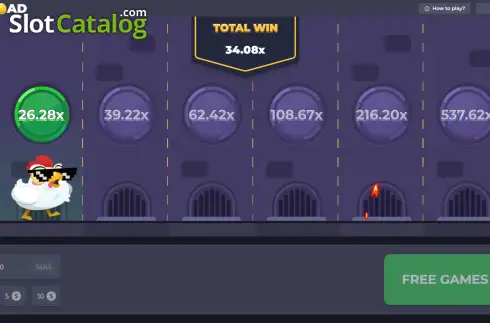 Скрин3. Chicken Road Bonus слот