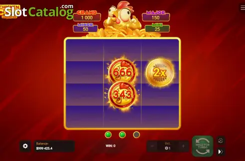 Скрин3. Chicken Coin слот