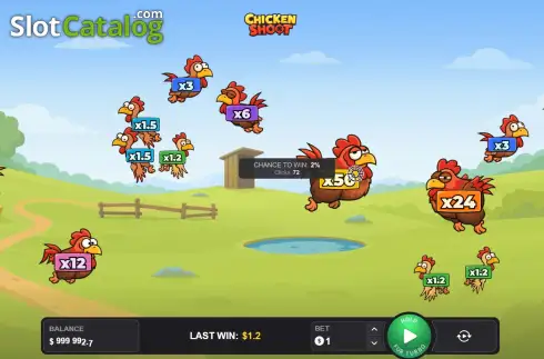Скрин3. Chicken Shoot слот