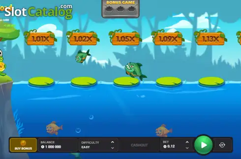 Скрин2. Frog Road слот