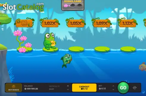 Скрин3. Frog Road слот