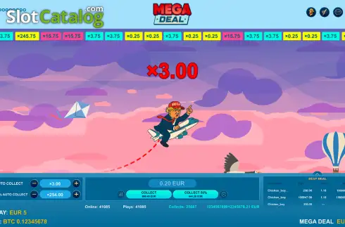Скрин3. Mega Deal слот
