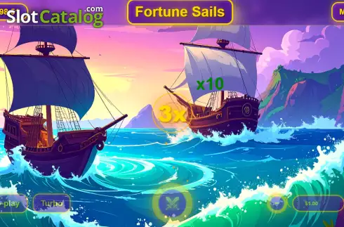 Скрин3. Fortune Sails слот