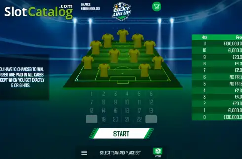 Скрин2. Lucky LineUp слот