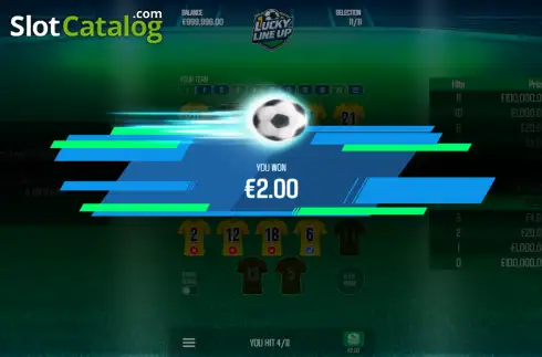 Скрин3. Lucky LineUp слот