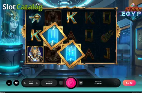 Скрин3. Cyber Egypt слот