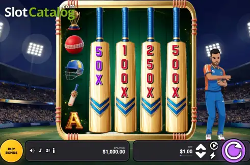 Скрин2. Cricket Fever: PowerPlay Smash слот