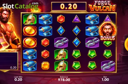 Скрин3. Forge of Vulcan (Kendoo) слот