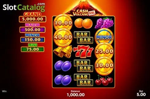 Скрин2. Cash Volcano XXL слот