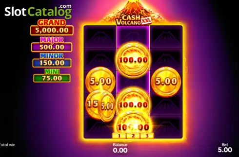 Скрин3. Cash Volcano XXL слот