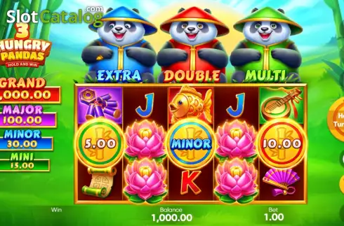 Скрин2. 3 Hungry Pandas слот