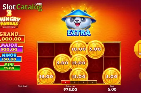 Скрин3. 3 Hungry Pandas слот