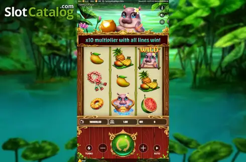 Скрин2. Hippo Splash (KingMidas Games) слот