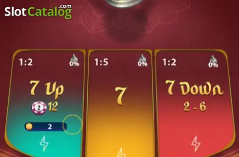 Скрин2. 7 Up 7 Down Rush слот